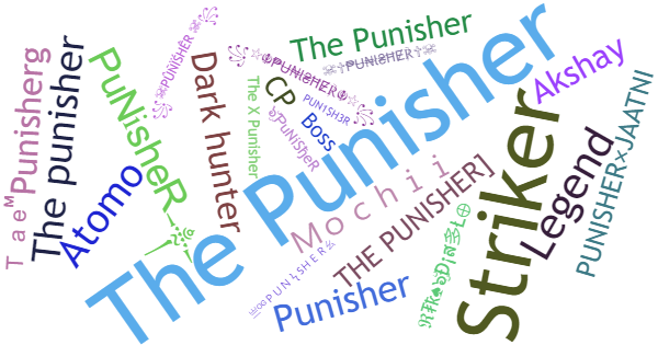 Nicknames for PuNiSheR