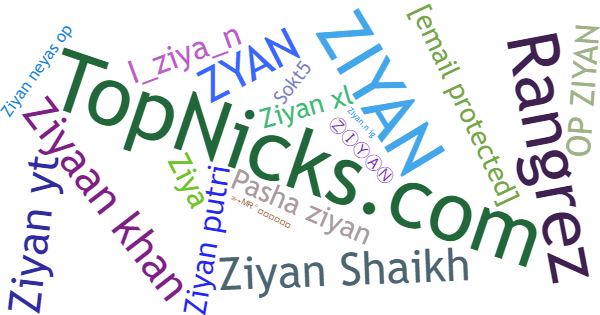 Nicknames for Ziyan