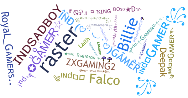 Nicknames for Indgamer