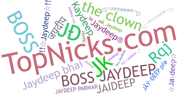 Nicknames for Jaydeep