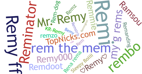 Nicknames for Remy