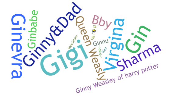 Nicknames for Ginny