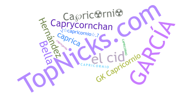 Nicknames for Capricornio