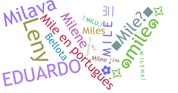 Nicknames for MiLe