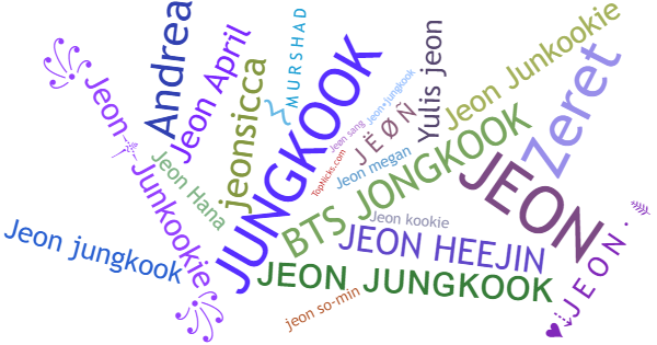 Nicknames for Jeon