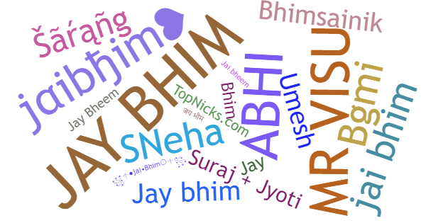 Nicknames for Jaibhim