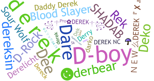 Nicknames for Derek