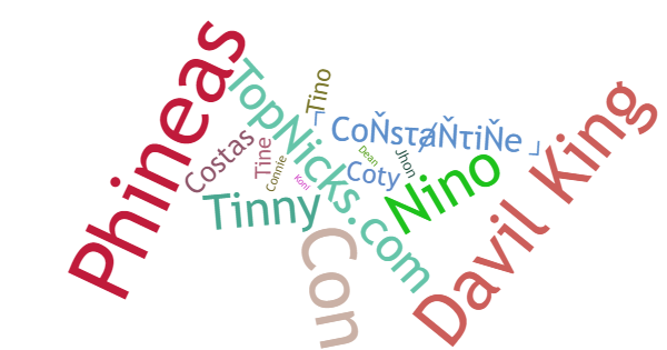 Nicknames for Constantine