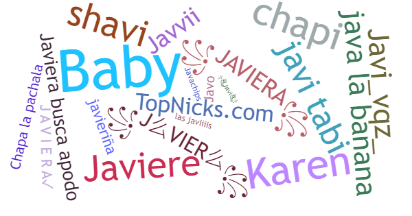 Nicknames for JavierA