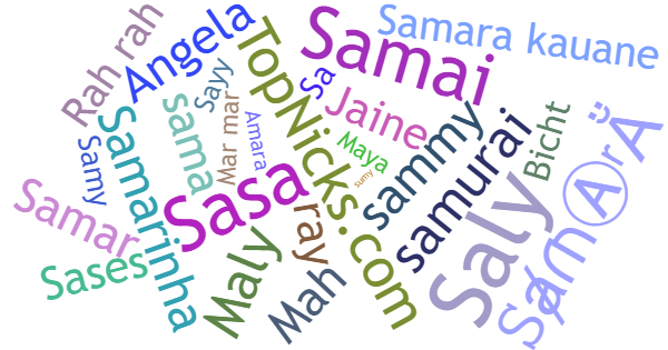 Nicknames for Samara