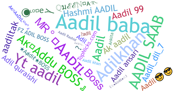 Nicknames for Aadil