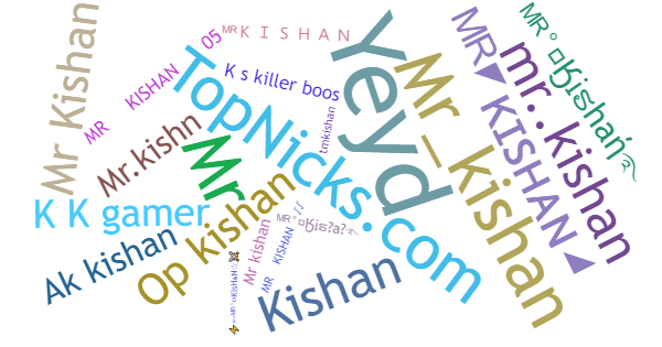 Nicknames for MRKISHAN