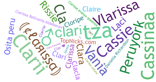 Nicknames for Clarissa