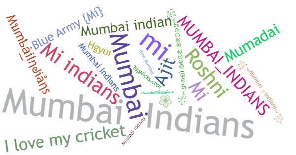 Nicknames for MumbaiIndians