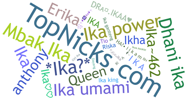 Nicknames for Ika