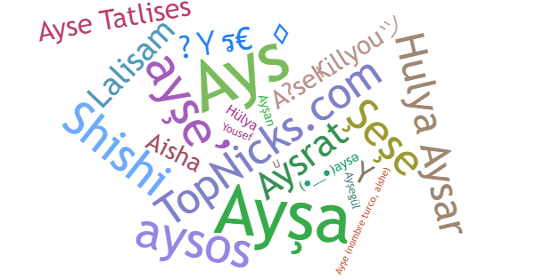 Nicknames for Ayse