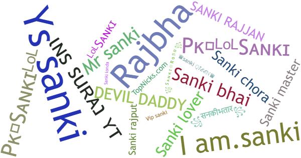 Nicknames for Sanki