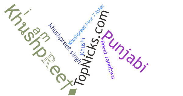 Nicknames for Khushpreet