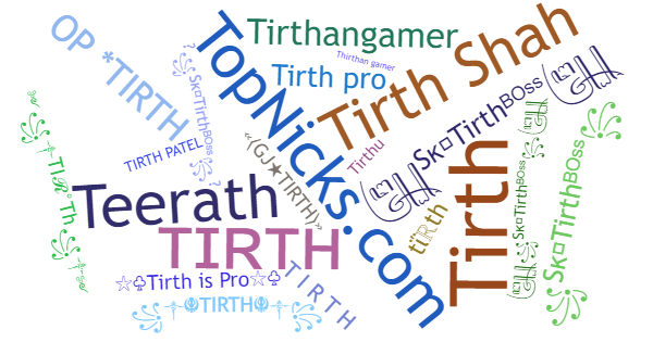 Nicknames for Tirth