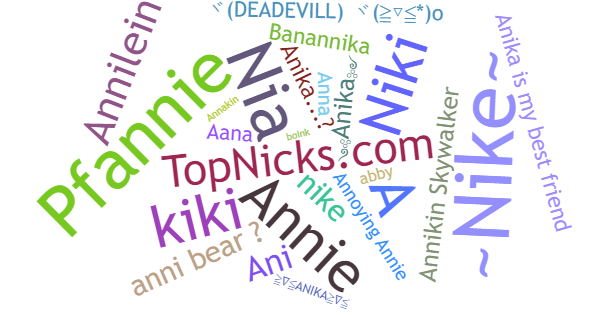 Nicknames for Anika