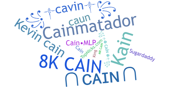 Nicknames for Cain