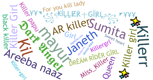 Nicknames for KILLERGIRL