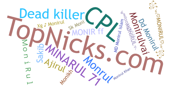 Nicknames for Monirul