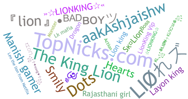 Nicknames for LIONKING