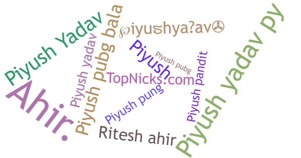 Nicknames for Piyushyadav