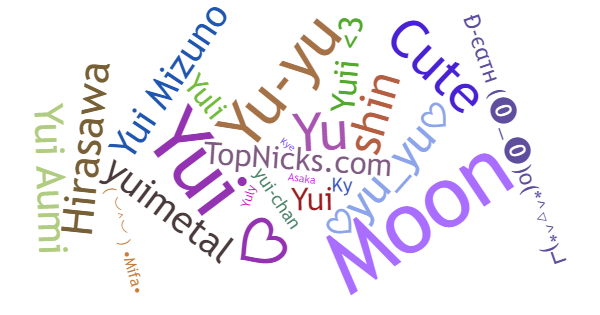 Nicknames for Yui