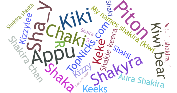 Nicknames for Shakira