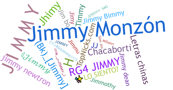 Nicknames for Jimmy