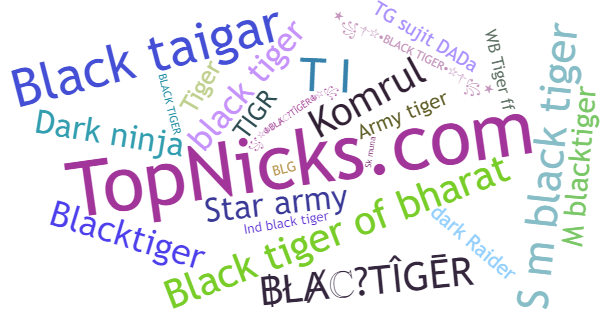 Nicknames for BlackTiger