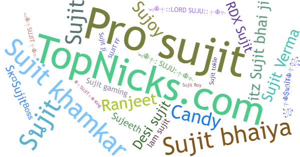 Nicknames for Sujit