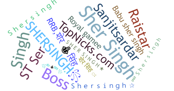 Nicknames for Shersingh