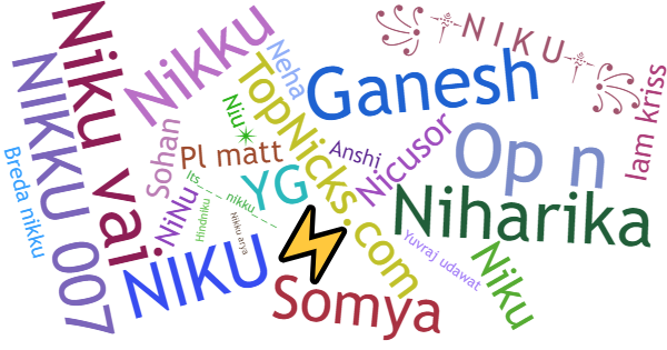 Nicknames for Niku