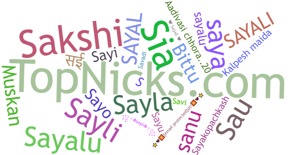 Nicknames for Sayali