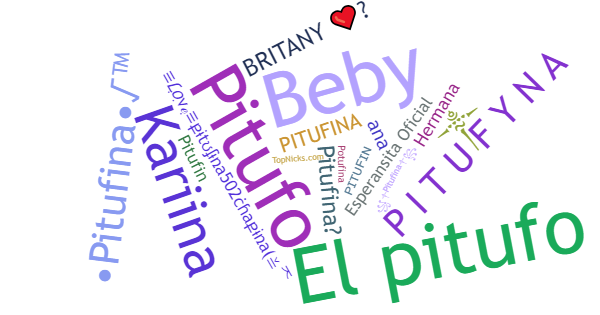 Nicknames for Pitufina