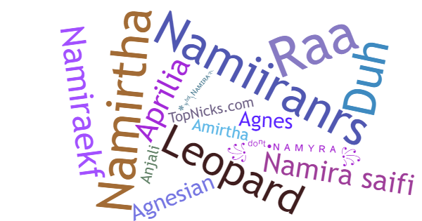 Nicknames for Namira