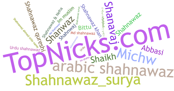 Nicknames for Shahnwaz