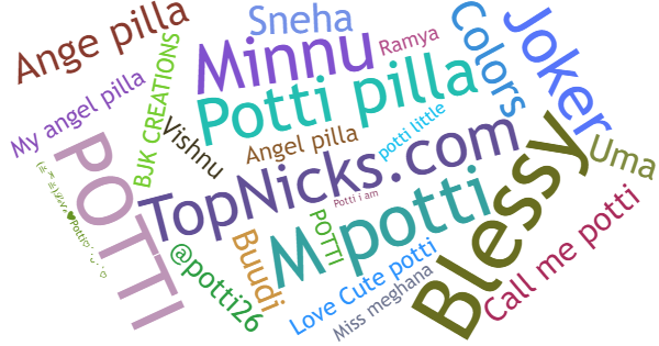 Nicknames for Potti