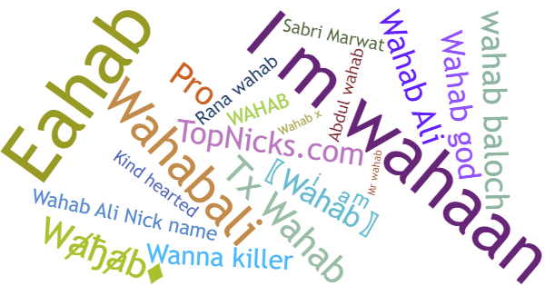 Nicknames for Wahab