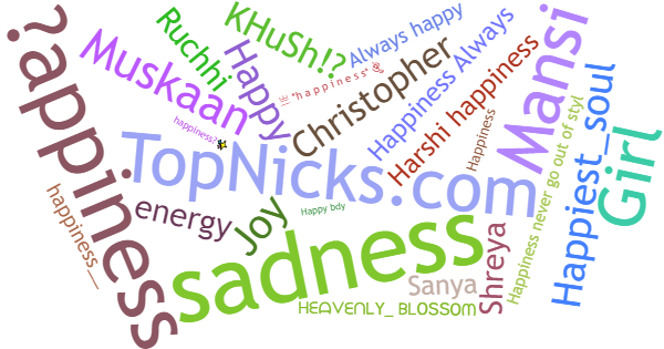 Nicknames for Happiness