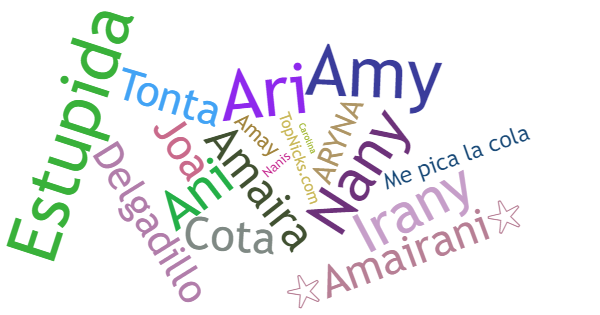 Nicknames for Amairany