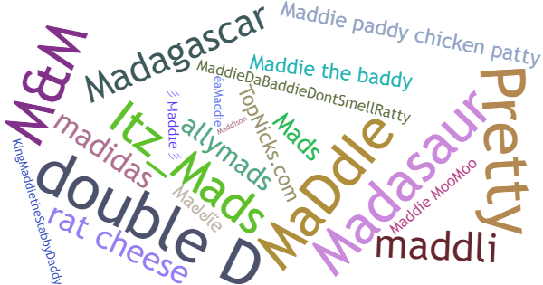 Nicknames for Maddie