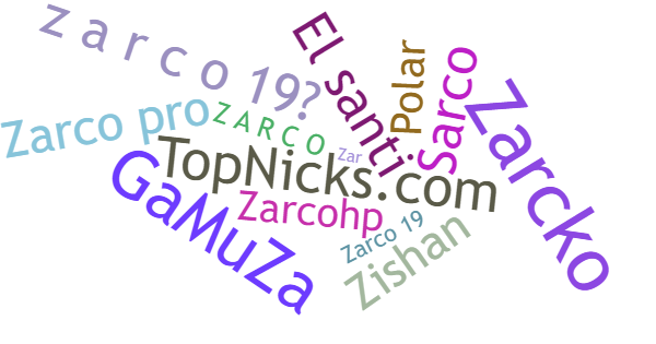 Nicknames for Zarco