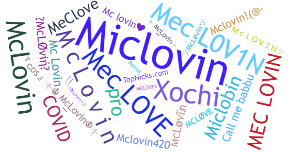 Nicknames for McLovin