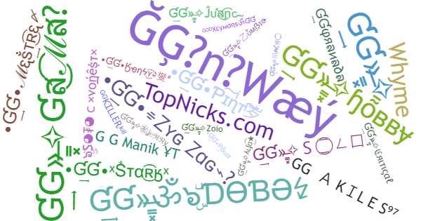 Nicknames for GG