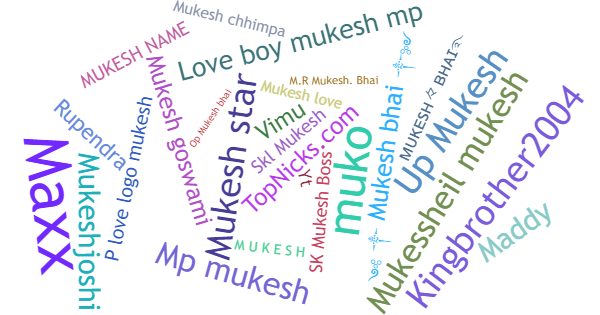 Nicknames for Mukeshbhai