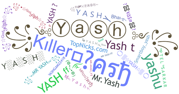 Nicknames for Yash